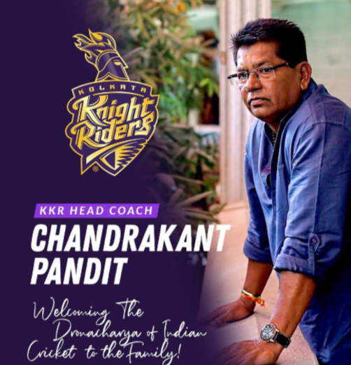 Chandrakant Pandit (KKR) IPL Team Coach Chandrakant Pandit (KKR) IPL Team Coach