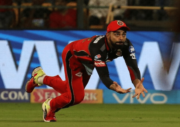 Virat Kohli in the list of Top 10 Most Catches Taken by Players in IPL (2008-2024) Catches Taken by Virat Kohli